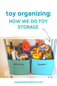 Try this storage idea › 14. Decluttering Toys Before After Organised Pretty Home