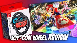 Nintendo Switch Joy Con Wheel Review 3d Printed Controller Wheel Mario Kart 8 Youtube