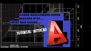 Detail rangka kuda kuda atap baja ringan autocad file dwg download detail rangka kuda kuda atap baja ringan software gambar kerja autocad file dwg kuda kuda merupakan bagian yang paling penting dari suatu bangunan sebagai komponen yang letaknya paling atas memiliki peranan penting dalam melindungi dari pengaruh cuaca karena penting kita harus. Cara Menggambar Denah Rencana Atap Baja Ringan Tugas Aplikasi Cad Cae Youtube