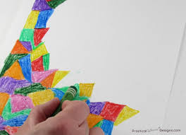 The printable scratch off sticker sheets are white on one side (this is the scratch off side) and have a yellow paper backing on the other side. Diy Scratch Art Cards Practical Whimsy Designs