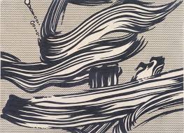 Roy Lichtenstein Brushstrokes 1966 68 Moma Collection Roy Lichtenstein Lichtenstein Pop Art Roy Lichtenstein Pop Art