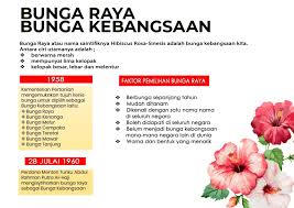 √ islamic base pass quality & checked by advisor, read our quality control guidelance for more info. Kenapa Bunga Raya Bunga Kebangsaan