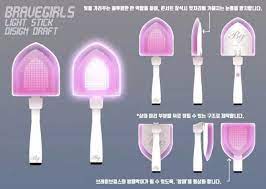Brave girls' first lightstick is coming! Brave Brothers Unveils Brave Girls New Lightstick Design Kpophit Kpop Hit