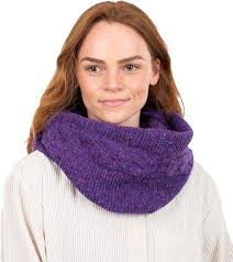 Bill Baber Knitwear Snood Wool Scarf Women's Merino Wool Knit Made in  Ireland One Size at Amazon Women's Clothing store