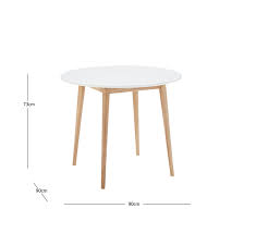 To seat six to eight people: Toto 4 Seater Dining Table Fantastic Furniture