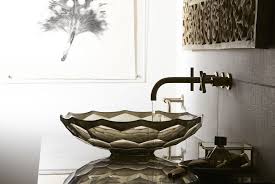 smoky travertine bathroom kohler