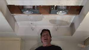 See more ideas about kitchen ceiling lights, kitchen ceiling, fluorescent light. Step 1 Replace Fluorescent Lights W Recessed Lighting Youtube
