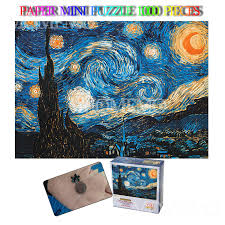 We did not find results for: The Starry Night Jigsaw Puzzle Mini 1000 Pieces Adult Paper Puzzle World Famous Painting Old Master Puzzle Toys For Teens Kids Puzzles Aliexpress