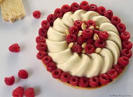 Tarte Framboises Mousse De Nougat Et Une Petite Surprise Pour Vous La Medecine Passe Par La Cuisine Tarte Framboise Idee Tarte Gateaux Et Desserts