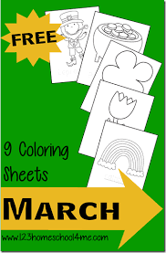 There is a theme here for every type of kid. Free Printable March Coloring Pages