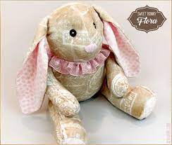 Sweet Soft Stuffable Bunnies Sew4home Sewing Stuffed Animals Clover Pom Pom Maker Cat Soft Toy