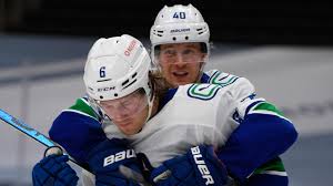 The oilers started the scoring six minutes into the first period when kassian won a battle in the crease and fed the puck out to draisaitl, who beat markstrom. Boeser Scores Two As Canucks Beat Oilers In Season Opener