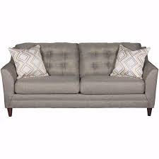 What are the shipping options for tufted sofas? Jensen Grey Tufted Sofa 8126 03 Jensen Grey Laney St Afw Com