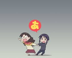 It's funny, it's cute, and it's actually a little educational. Hd Wallpaper Male And Female Anime Characters Azumanga Daioh Tanizaki Yukari Wallpaper Flare