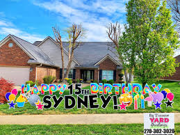 We take pleasure in making your lawn look amazing. Tie Dye Yard Cards Cards Sign Cards
