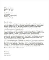 Security Guard Cover Letter 9 Free Word Pdf Format Job Cover Letter Professional Cover Letter Lettering