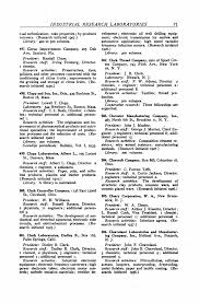List Of Laboratories Industrial Research Laboratories Of The United States Including Consulting Research Laboratories The National Academies Press