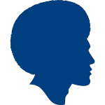 Download African American Female Silhouette Free Svg PSD Mockup Templates