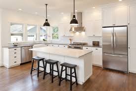 This diagram might not be how your kitchen actually looks, but the way it divvies up the space is useful information for any kitchen. Kitchen Islands Are They Worth It Builders Cabinet