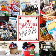 That's precisely why something small, yet thoughtful is the best option for a first valentine's day gift for your boyfriend. Diy Valentine S Day Gift Baskets For Him Darling Doodles