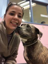 🛑‼️ M🐾A🐾R🐾I🐾O🐾N‼️🛑 A🤩D🤩O🤩P🤩T🤩E🤩D Marion and I had some fun 🤩  in the sun 🌞 today! She's sweet as can be and oh can you tell, she loves  the pool💧and her toys. #adoptdontshop #