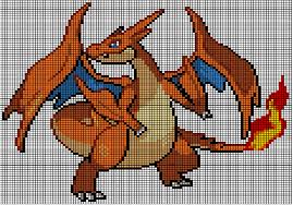 Mega Charizard Y Pattern Charizard Pattern Business For Kids
