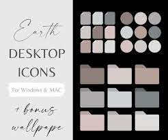 27 Desktop Earth Icons With Free Wallpaper Organizer For Macbook And Windows Circle Folder File Icons Desktop Aesthetics In 2021 Desktop Icons Desktop Wallpaper Organizer Free Desktop Wallpaper