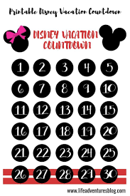 Free Disney Vacation Countdown Calendar For Your Next Vacation Disneyvacationcountdowncalendar Vacation Countdown Travel Calendar Disney Vacation Countdown
