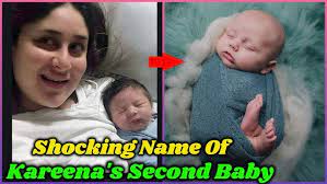 Shocking Name Of Kareena Kapoor S Second Baby Youtube
