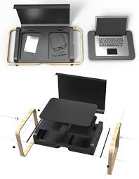 Store Carry Work Portable Laptop Case Opens Into A Desk Laptop Desk Portable Laptop Portable Desk