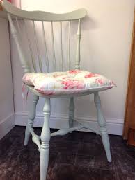 Baby Blue Floral Laura Ashley Seat Pads X4 Living Room Decor Blue Sofa Fabric Dining Room Chairs Dining Room Chair Cushions
