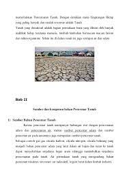 Buat refleksi tentang mengapa pendidikan alam sekitar perlu diintegrasikan dalam setiap. Artikel Tentang Pencemaran Lingkungan Pada Tanah