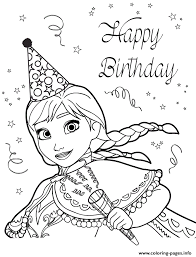 Watch sam and pam as they have a real birthday party adventure. Anna Birthday Party Colouring Page Coloring Pages Printable