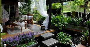 Deko halaman rumah yang ditinggalkan sepi dengan wajah baharu. Rekabentuk Landskap Halaman Rumah Dan Cara Penggunaan Pokok My Kebun
