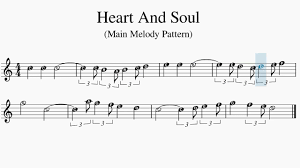 Maybe you would like to learn more about one of these? Heart And Soul Main Piano Melody Pattern Easy Sheet Music With Note Letters Youtube