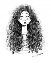 If you were born with curly hair, you should strongly consider ditching the flat iron and flaunting your ringlets with pride. Create Meme When I When I Hair Drawing Drawing Tumblr Pictures Meme Arsenal Com