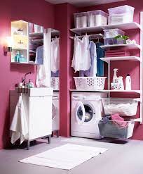 Ikea Spazio Alla Vita Arredamento Lavanderia Ripostiglio Organizzato Sgabuzzino Organizzato