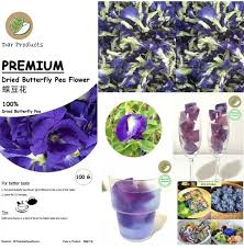 Die Dou Hua L Butterfly Pea Flower Thai Herbal Blue Tea L Natural Color Darproducts