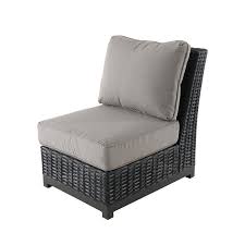 Allen Roth Altadena Set Of 2 Black Wicker Metal Stationary Conversation Chair S With Tan Sunbrella Cushioned Seat Lowes Com Sunbrella Cushions Seat Cushions Wicker