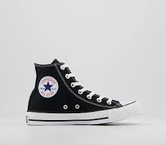 The first of its kind featuring new converse cx technology. Converse All Star Hi Trainers Black Canvas Unisex Sports