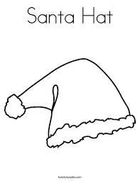If you buy from a link, we. Santa Hat Coloring Page Twisty Noodle