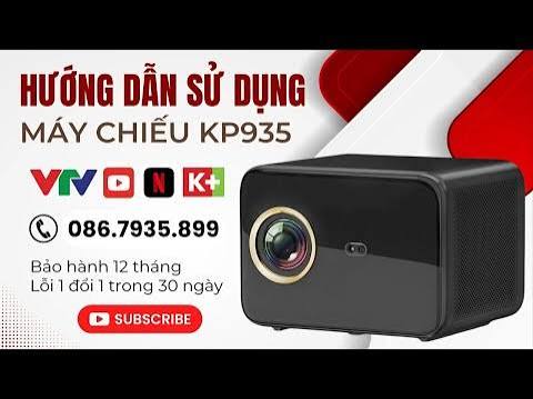 Máy Chiếu Mini KAW KP935 - Tự Động Lấy Nét, Wifi 5G, Full HD 1080P