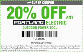 Harbor freight tools is located at 15810 se mcloughlin blvd, portland, or. Save 20 Off Any Portland Electric Outdoor Power Tool Harbor Freight Coupons