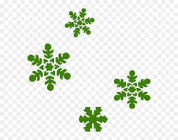 Download Green Snow Flakes Svg Clip Arts Clipart Snowflake Hd Png Download Vhv