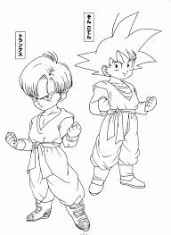 Super battle in the world,1 is the sixth dragon ball film and the third under the dragon ball z banner. Coloring Pages Of Trunks In Dbz Coloring Home