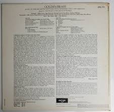 Golden Brass The Philip Jones Brass Ensemble Argo Records ZRG 717 LP