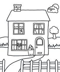 Coloring Rocks House Colouring Pages Easy Coloring Pages Printable Coloring Pages