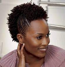 Natural Curly African American Hairstyles Black Natural Hairstyles Natural Hair Styles Side Braid Hairstyles