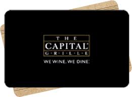 Check spelling or type a new query. Gift Cards The Capital Grille Restaurant