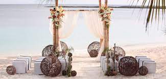 Paradise Beach Ceremony Atlantis Paradise Island Bahamas Wedding Oceanfront Wedding Destination Wedding